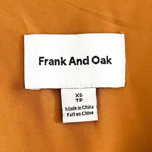 NWOT Frank and Oak Satin Wrap Dress - Picture 3 of 13
